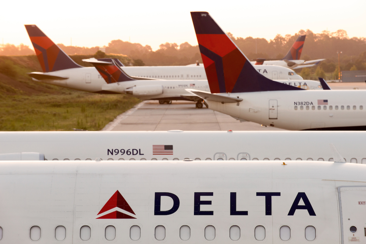 Airbus 319, McDonnell Douglas MD-88, Boeing 737-800, McDonnell Douglas MD-88, Boeing 767-300ER, Airbus 330. - These images are protected by copyright. Delta has acquired permission from the copyright owner to the use the images for specified purposes and in some cases for a limited time. If you have been authorized by Delta to do so, you may use these images to promote Delta, but only as part of Delta-approved marketing and advertising. Further distribution (including proving these images to third parties), reproduction, display, or other use is strictly prohibited.
