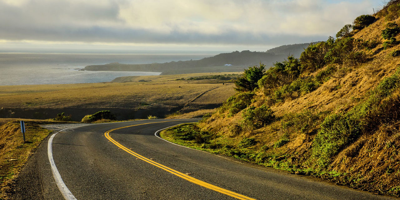 Una delle più famose strade USA: la mitica Highway 1