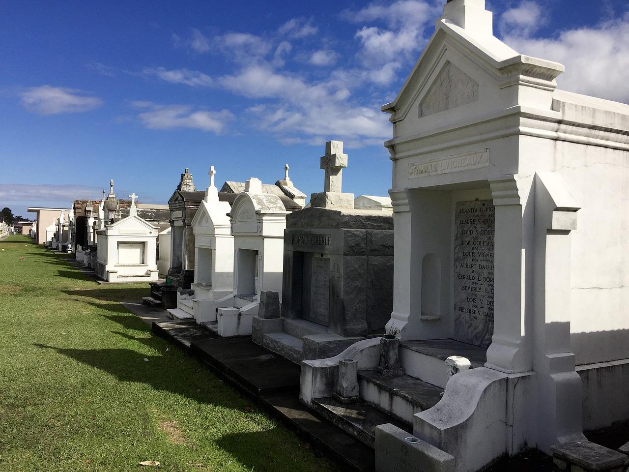 I famosi cimiteri di New Orleans