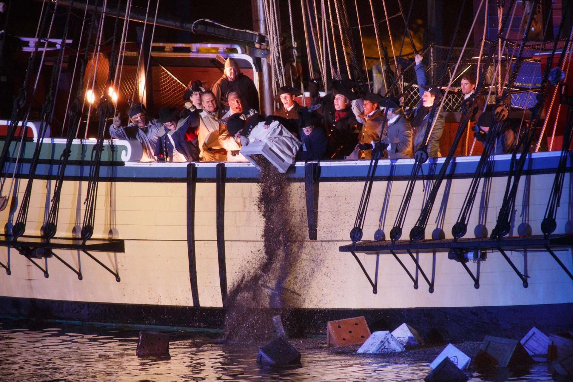 Al via il countdown per la commemorazione del Boston Tea Party
