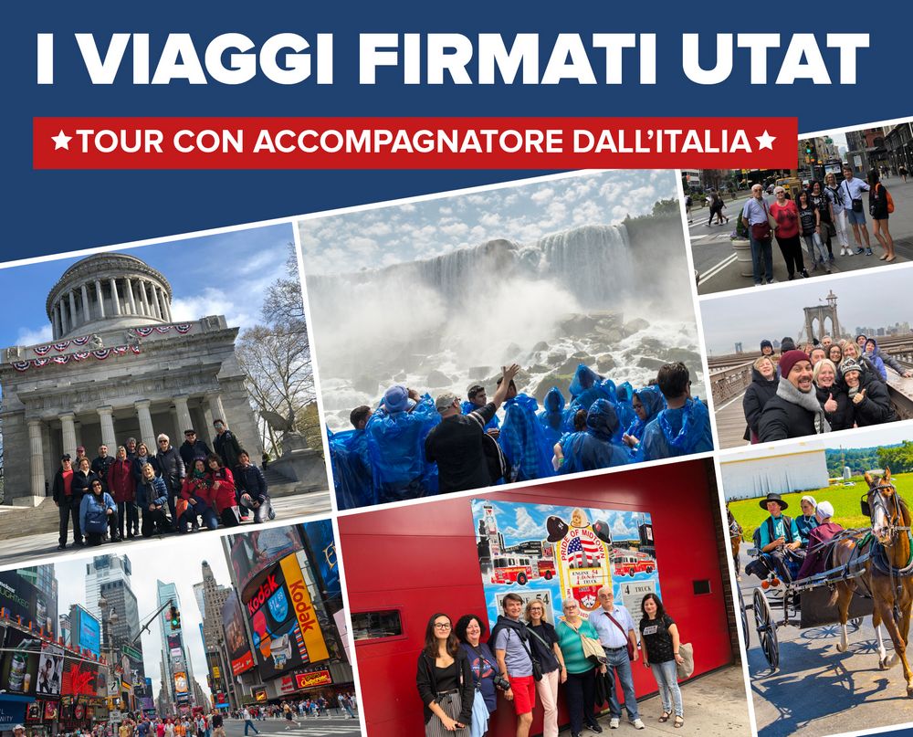 Viaggi firmati UTAT verso gli USA