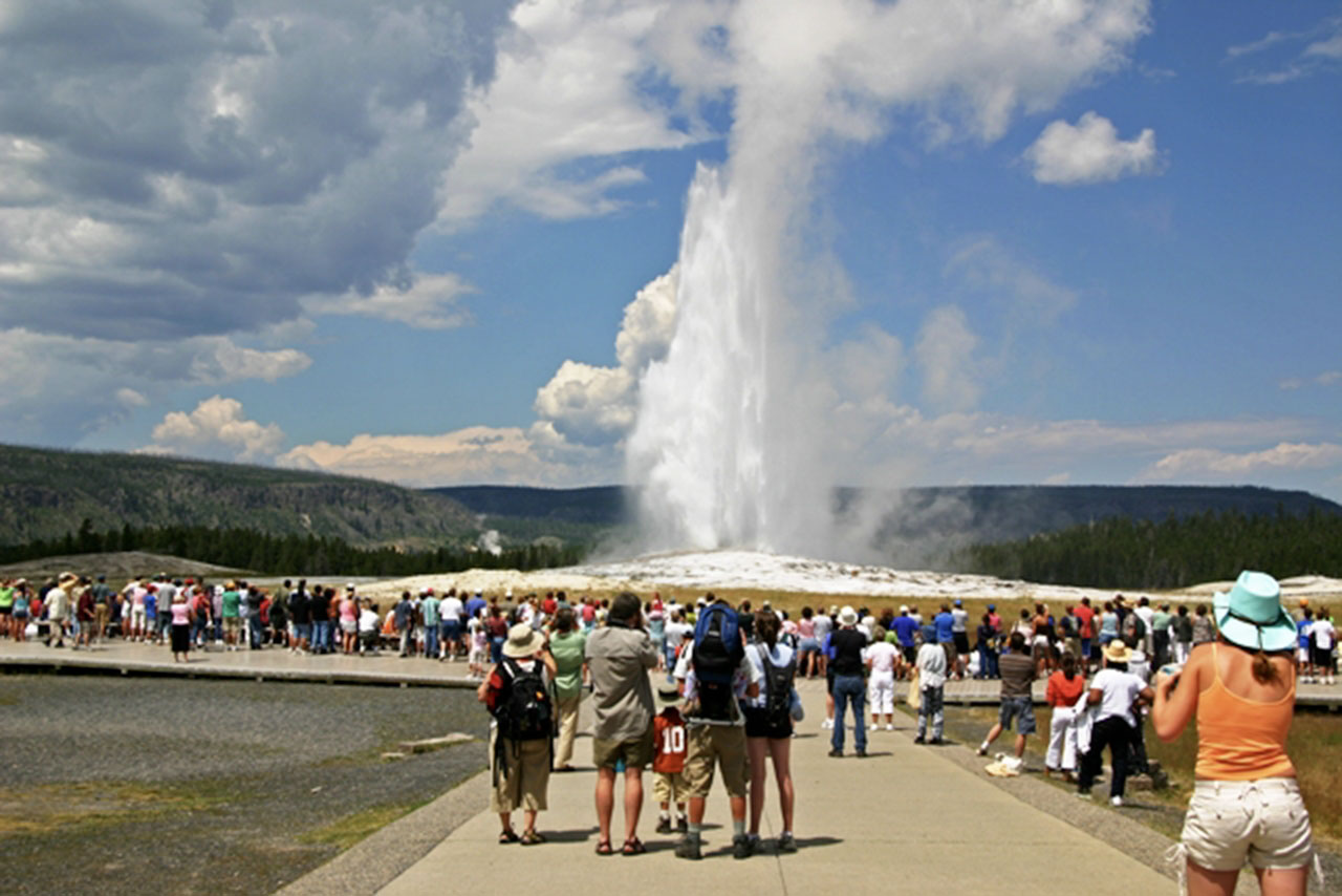 I geyser del Wyoming