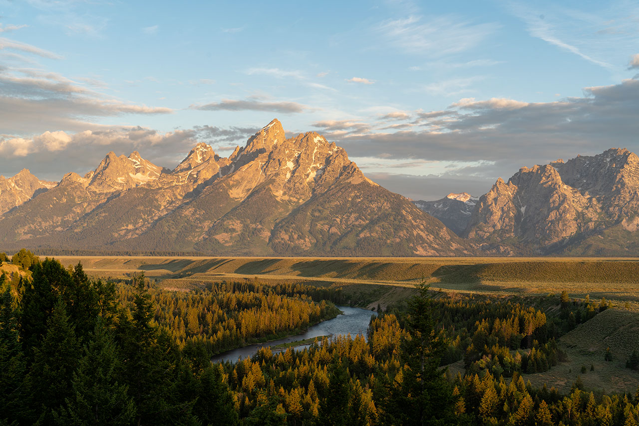 Un paesaggio del Wyoming