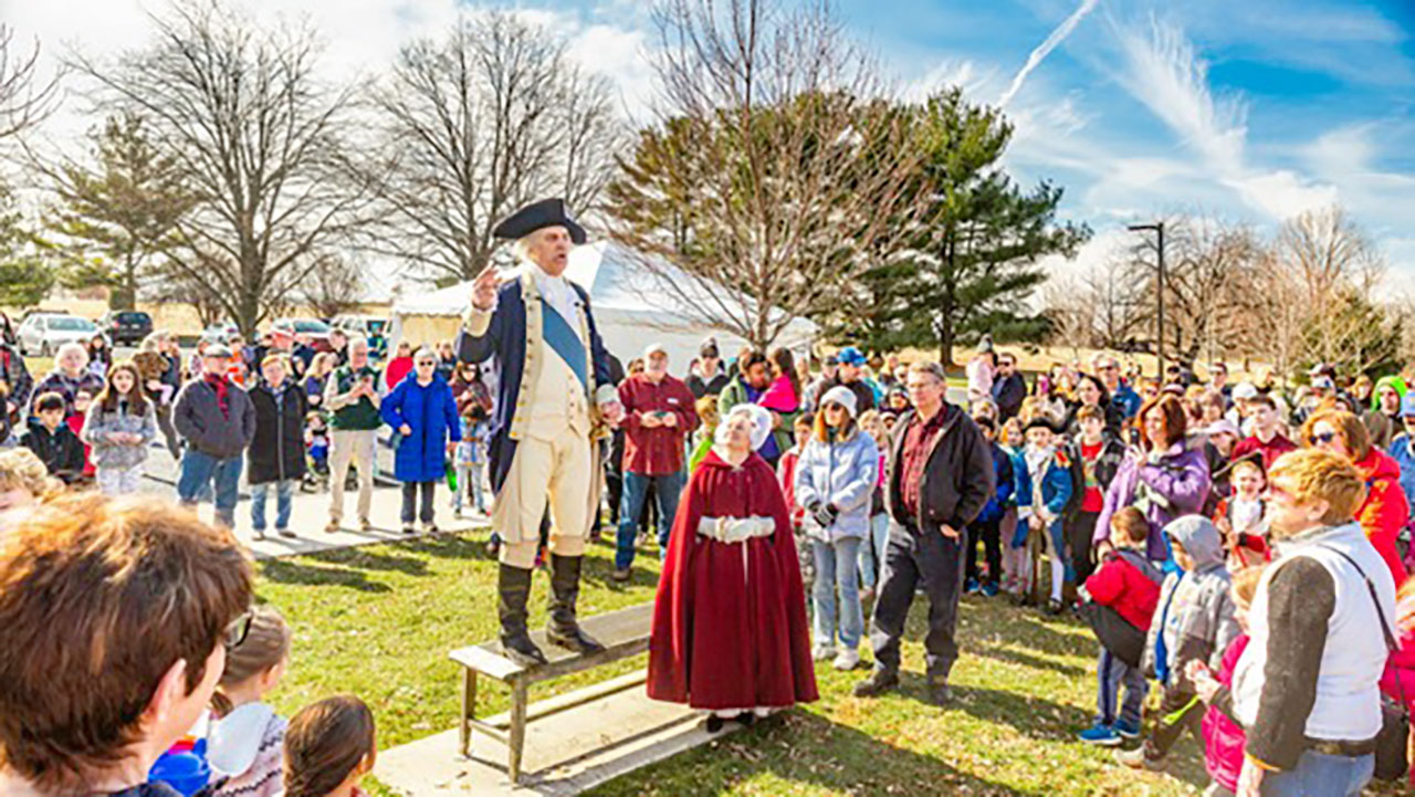 Siti storici ed eventi della Guerra d'Indipendenza Americana nel Countryside of Philadelphia