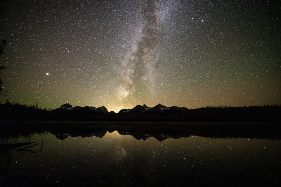 In Idaho alla Riserva DARK SKY delle Sawtooth Mountains numerosi eventi stellari