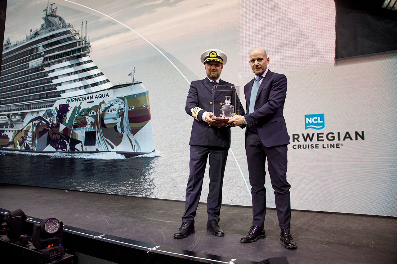 NORWEGIAN CRUISE LINE® PRENDE IN CONSEGNA NORWEGIAN AQUA