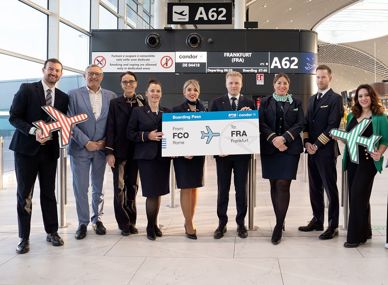 CONDOR AIRLINES_NUOVA CONNESSIONE ROMA-FRANCOFORTE