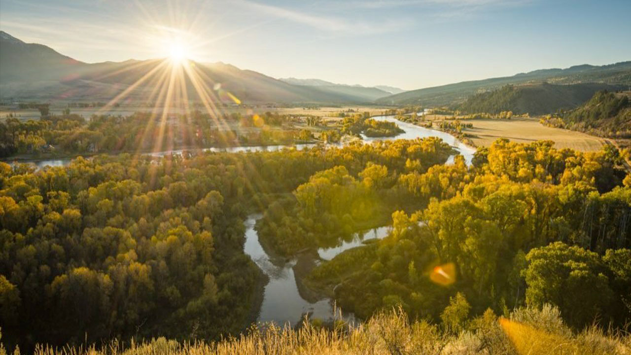 La magia dell'autunno in Idaho