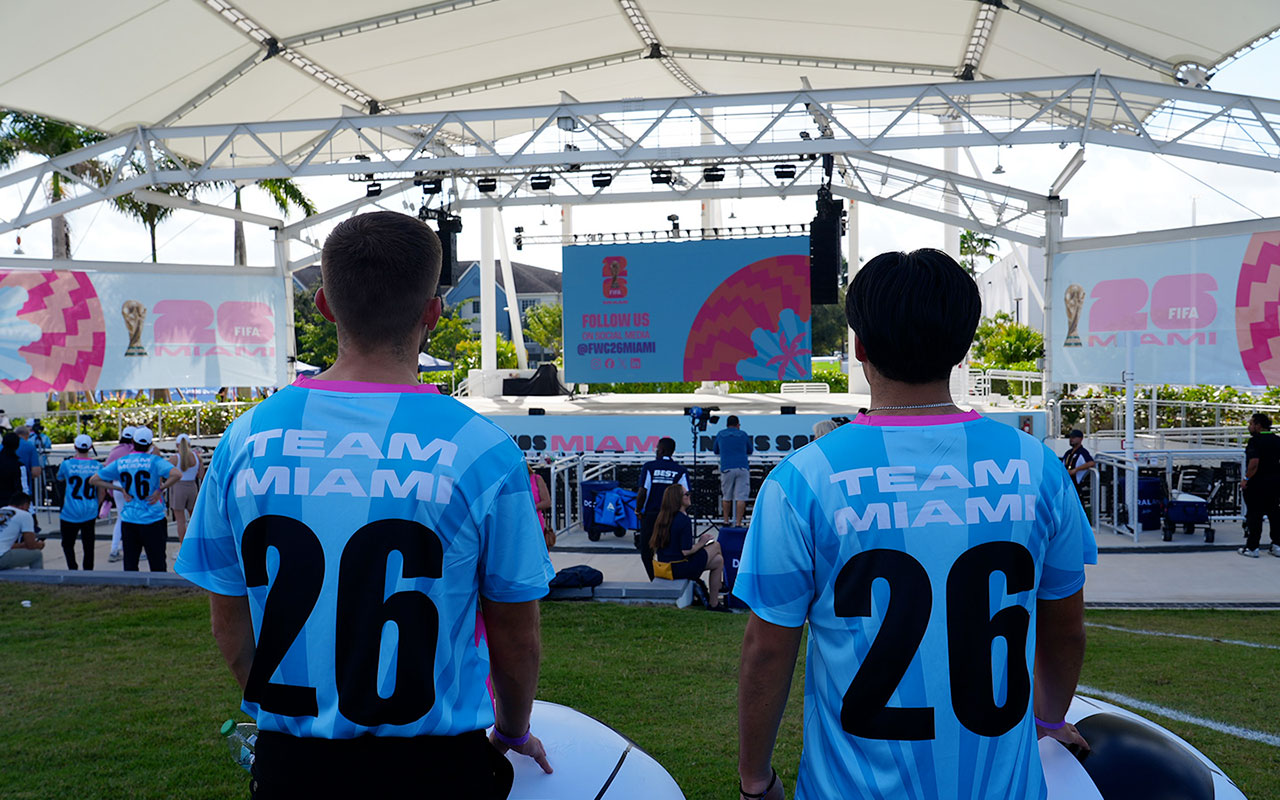Greater Miami e Miami Beach danno il benvenuto ai visitatori internazionali per la Coppa del Mondo FIFA 26 ™