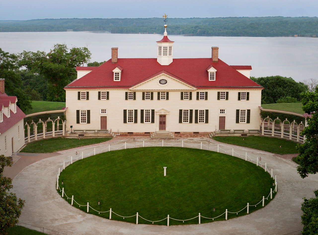 MOUNT VERNON è stata la residenza padronale della piantagione personale di George Washington